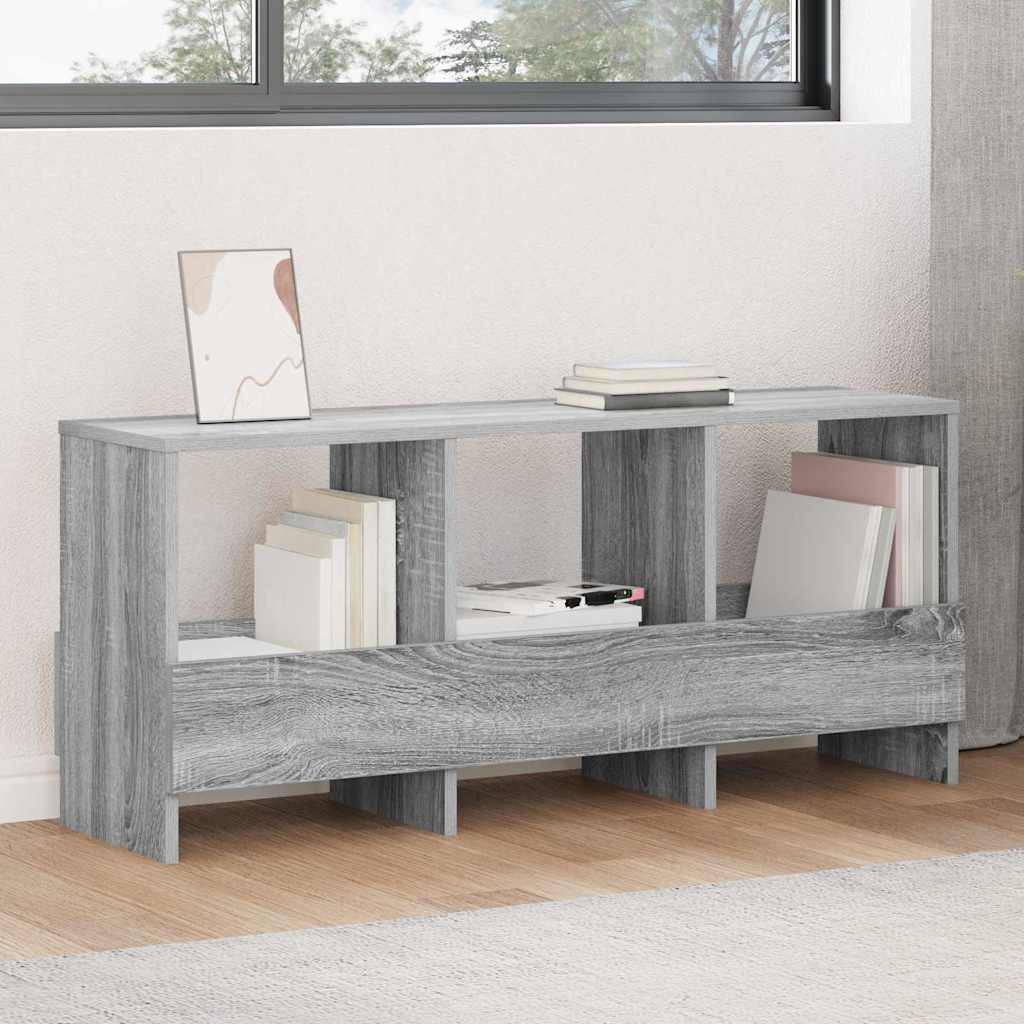 Magazinregal Grau Sonoma 102x30x45cm