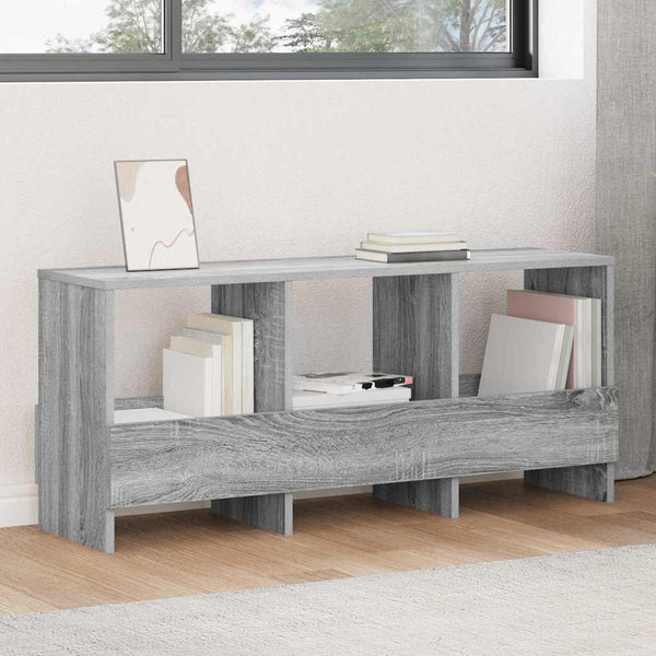 Magazinregal Grau Sonoma 102x30x45cm
