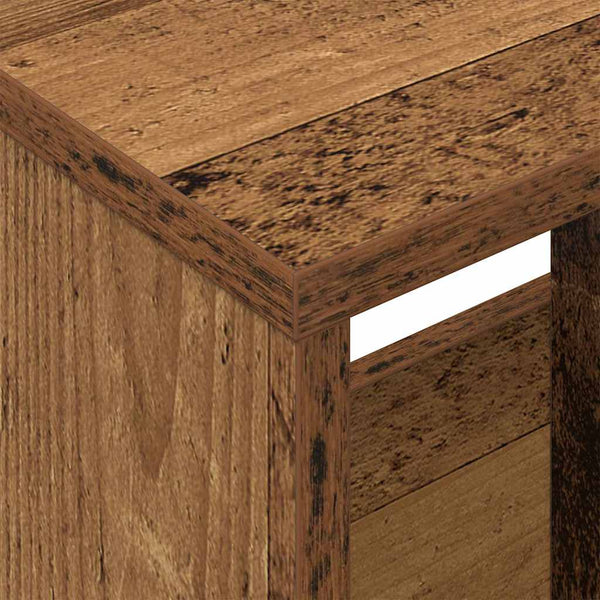 Magazinregal Altholz 102x30x45cm