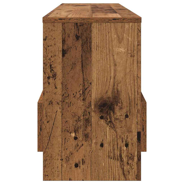 Magazinregal Altholz 102x30x45cm