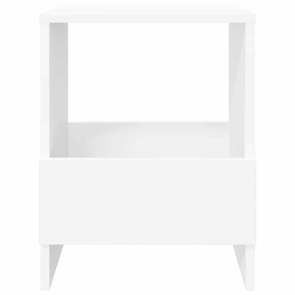 vidaXL Étagère à magazines 2 pcs Blanc 35 x 30 x 45 cm