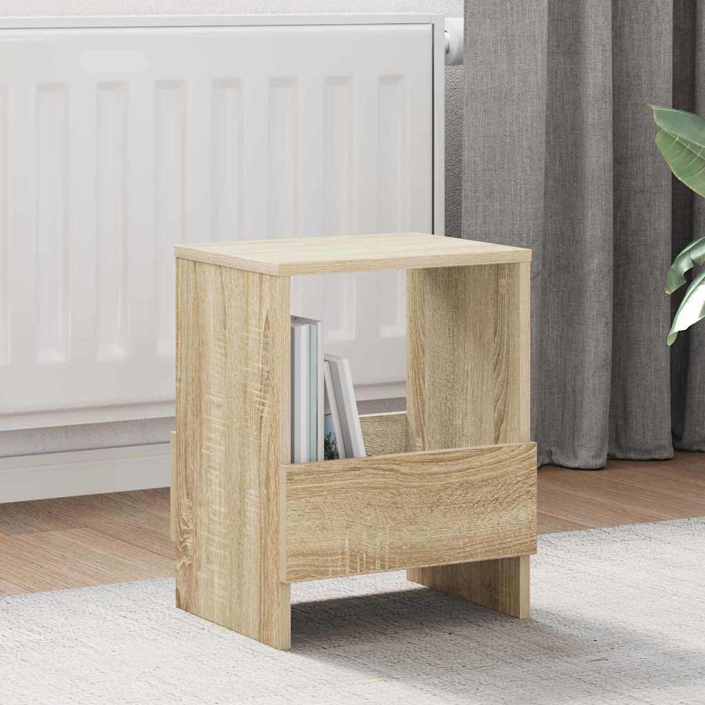 Magazinregal 2er Set Sonoma Eiche