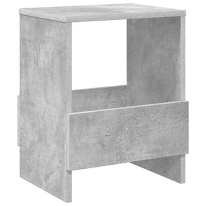 Magazinregal 2er Set Beton Grau 35x30x45cm