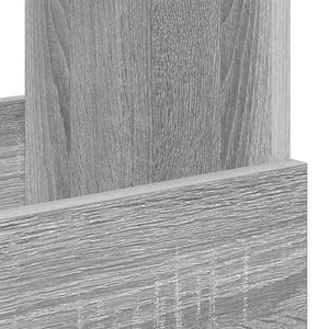 vidaXL Étagère de rangement Sonoma gris 35 x 30 x 45 cm