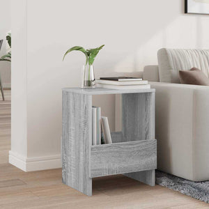 vidaXL Étagère de rangement Sonoma gris 35 x 30 x 45 cm