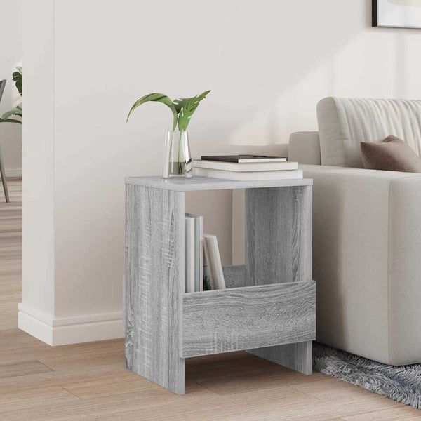 vidaXL Étagère de rangement Sonoma gris 35 x 30 x 45 cm