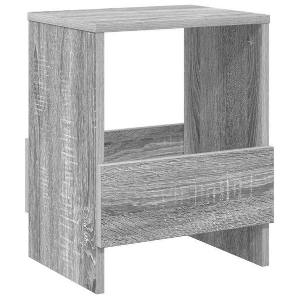 vidaXL Étagère de rangement Sonoma gris 35 x 30 x 45 cm
