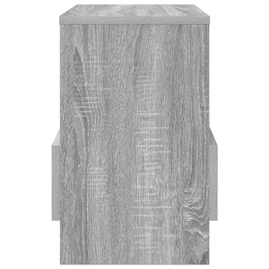 vidaXL Étagère de rangement Sonoma gris 35 x 30 x 45 cm