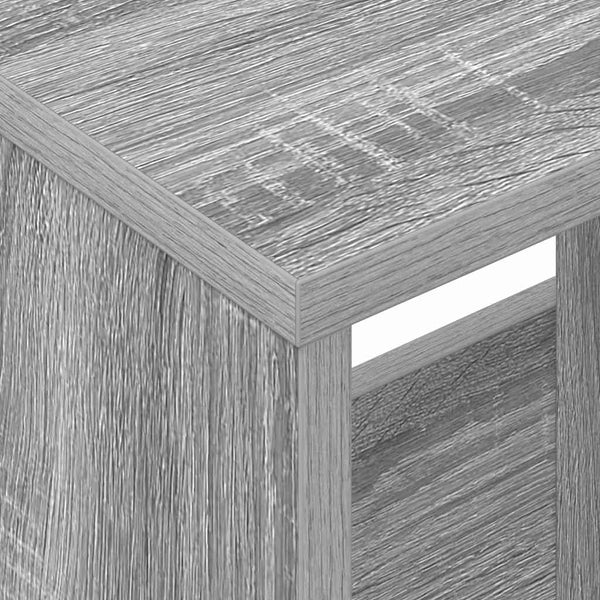 Magazinregal 2er Set Grau Sonoma
