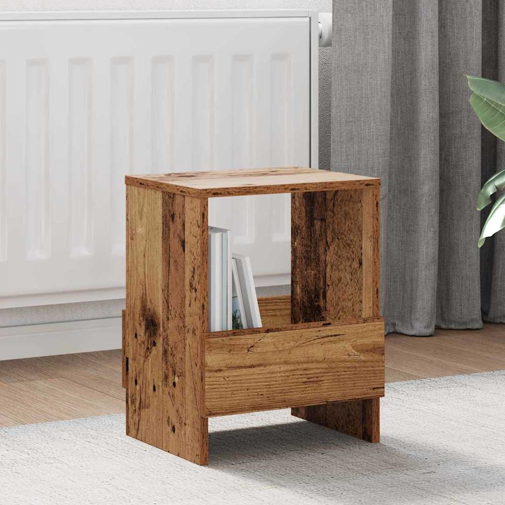 vidaXL Étagère de rangement en bois de récupération 35 x 30 x 45 cm