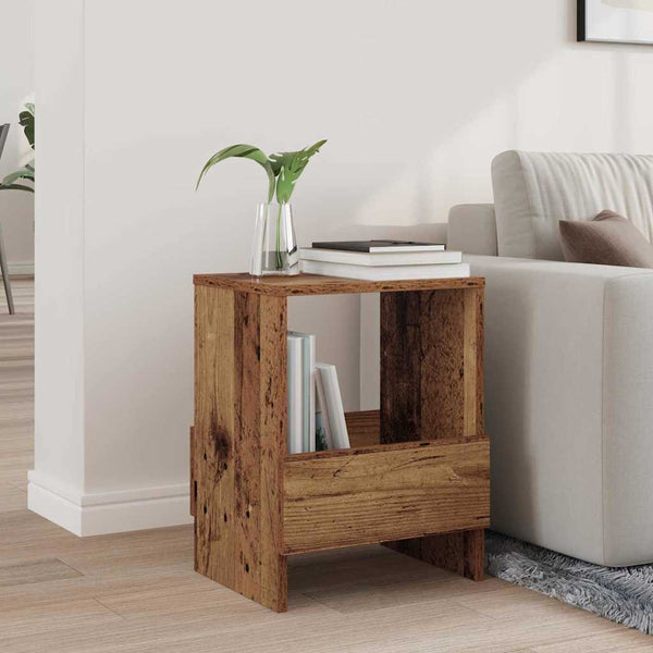 vidaXL Étagère de rangement en bois de récupération 35 x 30 x 45 cm