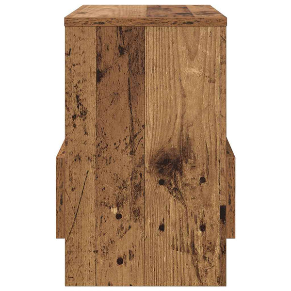 vidaXL Étagère de rangement en bois de récupération 35 x 30 x 45 cm