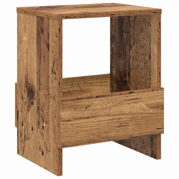 Magazinregal 2er Set Altholz 35x30x45 cm
