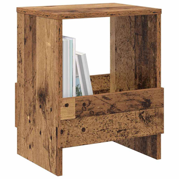 Magazinregal 2er Set Altholz 35x30x45 cm