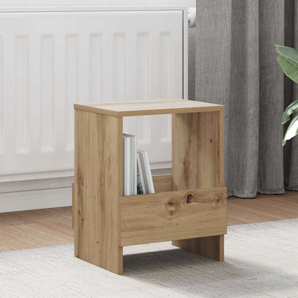 Magazinregal 2er Set Artisan Eiche