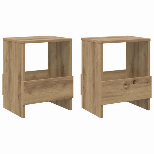 Magazinregal 2er Set Artisan Eiche