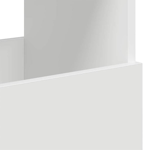 vidaXL Présentoir à magazines blanc 68,5 x 30 x 45 cm