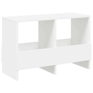 vidaXL Présentoir à magazines blanc 68,5 x 30 x 45 cm