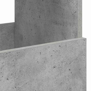 Magazinregal Beton Grau