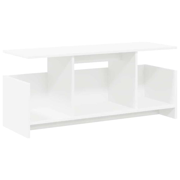 Weißer TV-Ständer 102 cm