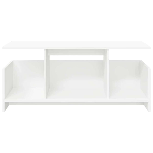 Weißer TV-Ständer 102 cm