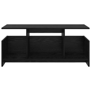 TV-Ständer Schwarz Eichenoptik 102 cm