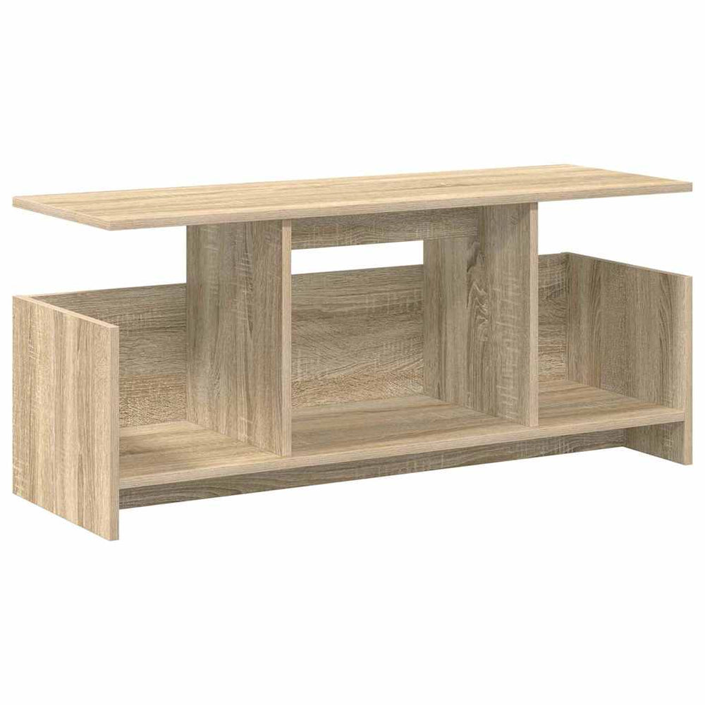Meuble TV vidaXL Sonoma 102 x 35 x 45 cm en bois d'ingénierie