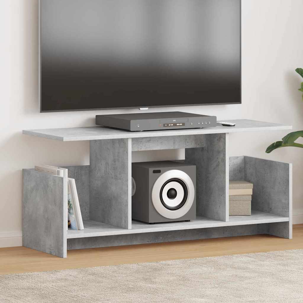 TV-Ständer Beton Grau 102 cm