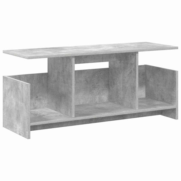 TV-Ständer Beton Grau 102 cm