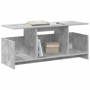 TV-Ständer Beton Grau 102 cm