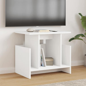 TV-Ständer Weiß Holzwerkstoff 50x35x45cm