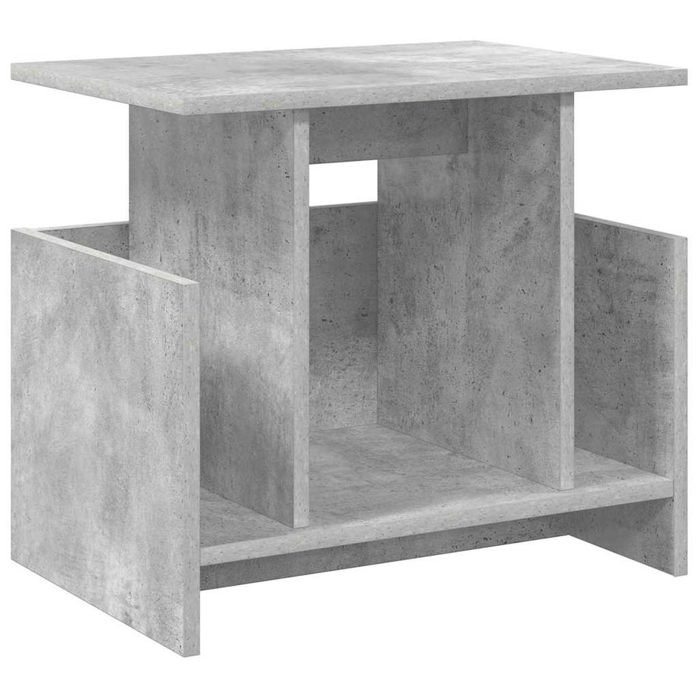 TV-Ständer Beton Grau 50x35x45 cm