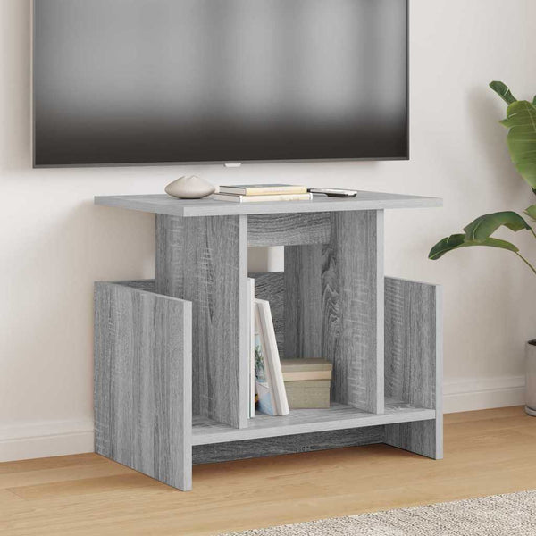 vidaXL Meuble TV 2 pcs Sonoma gris 50 x 35 x 45 cm Bois d'ingénierie