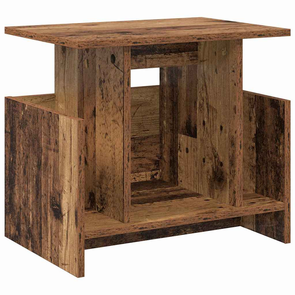 vidaXL Meuble TV bois de récupération 50 x 35 x 45 cm bois d'ingénierie