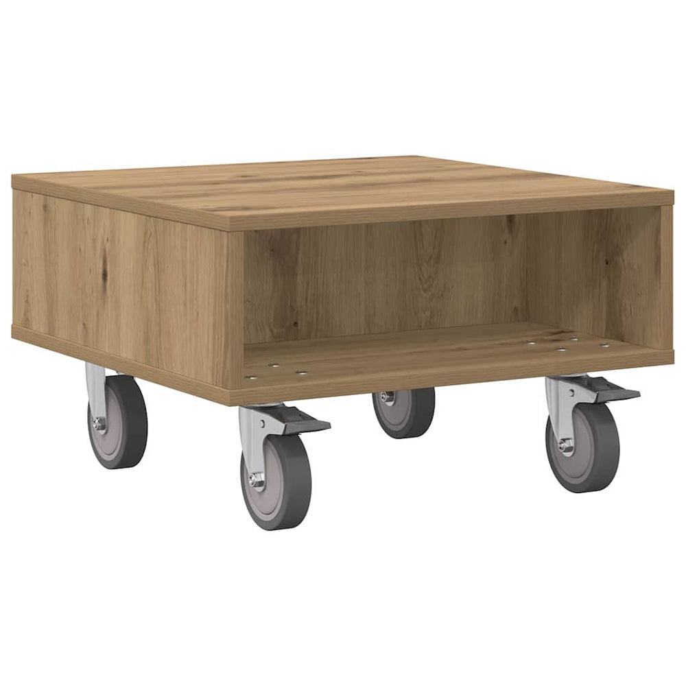 Beistelltisch Artisan-Eiche mit Rollen
