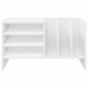 Schallplattenschrank Weiß Holzwerkstoff