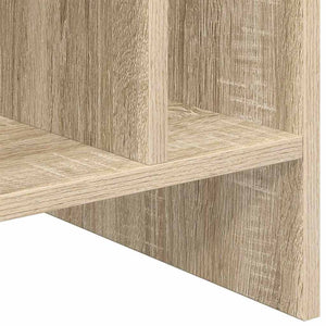 Schallplattenschrank Sonoma Eiche mit Regal