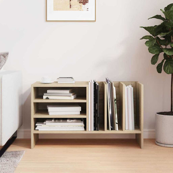 Schallplattenschrank Sonoma Eiche mit Regal