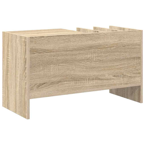 Schallplattenschrank Sonoma Eiche mit Regal
