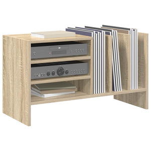 Schallplattenschrank Sonoma Eiche mit Regal