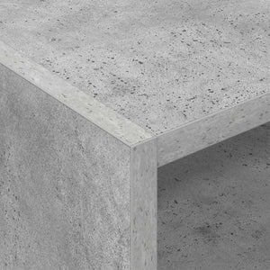 Schallplattenschrank Beton Grau
