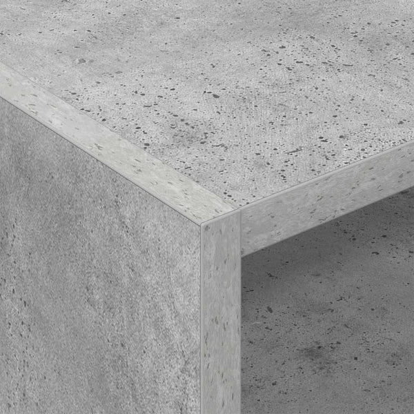 Schallplattenschrank Beton Grau
