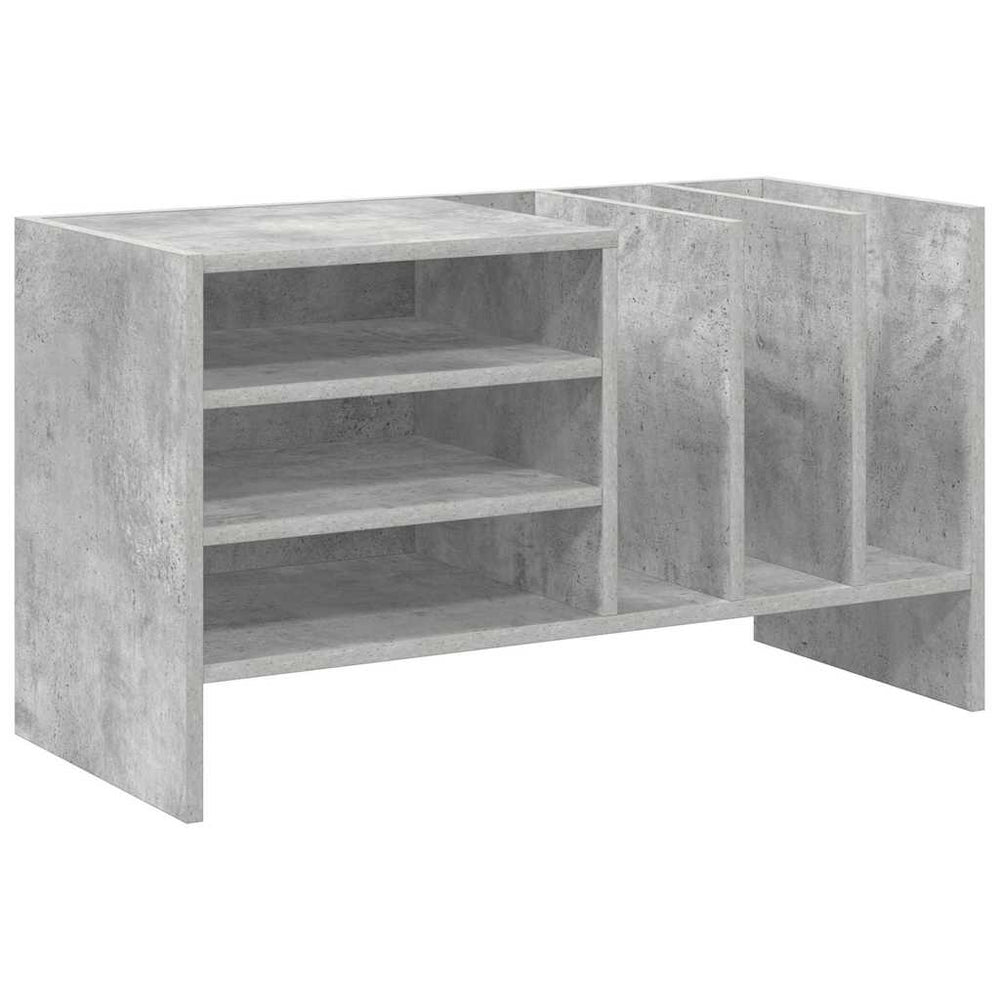 Schallplattenschrank Beton Grau