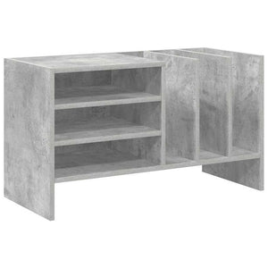Schallplattenschrank Beton Grau
