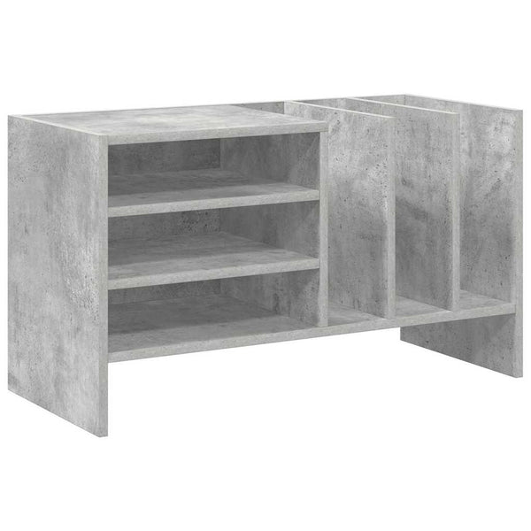 Schallplattenschrank Beton Grau