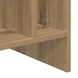 Meuble de rangement pour disques vinyles avec étagère vidaXL chêne Artisan 78,5 x 35 x 45 cm
