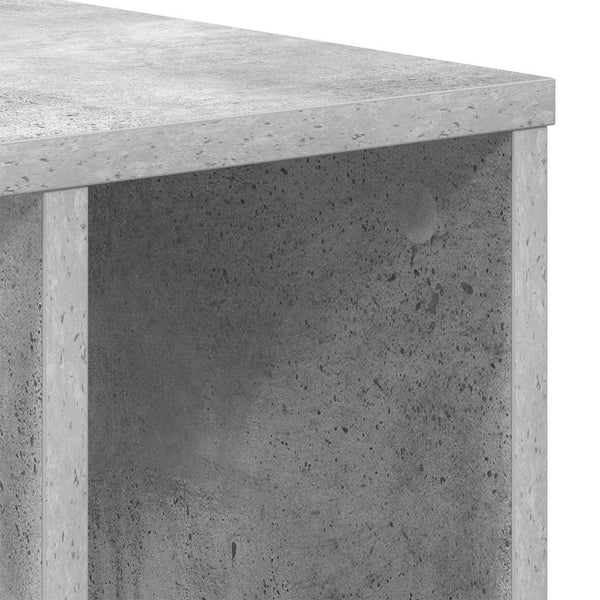 Beistelltisch 2er-Set Beton Grau