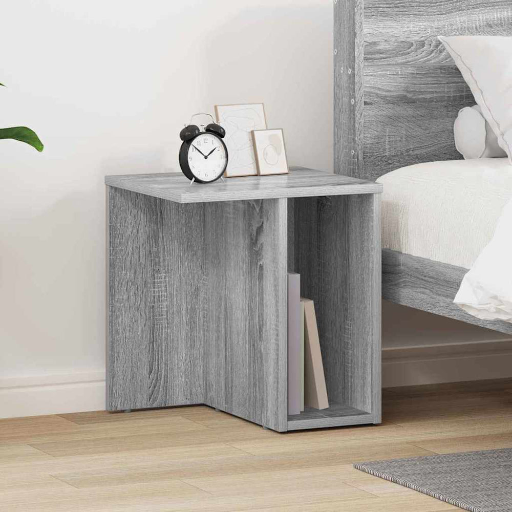 Beistelltisch Sonoma Grau 37x32x40 cm