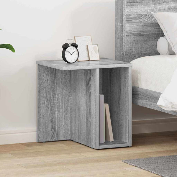 Beistelltisch Sonoma Grau 37x32x40 cm
