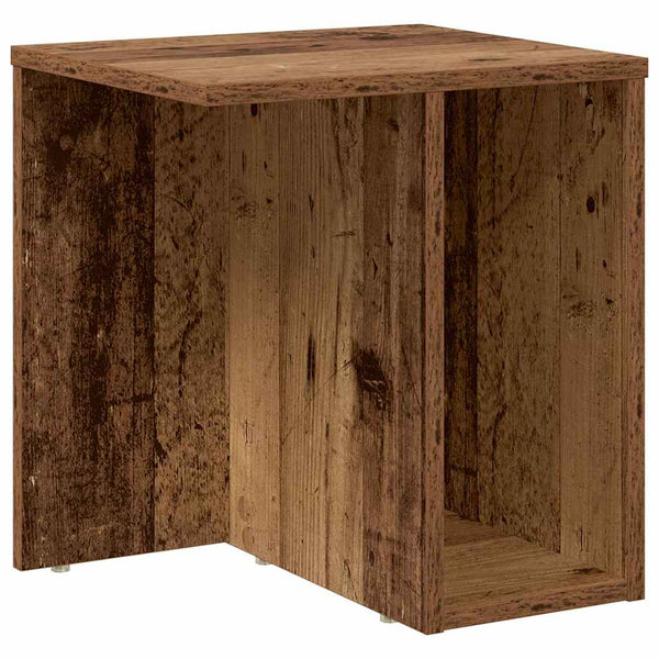 Beistelltisch Altholz 37x32x40 cm